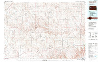 Camp Creek 1984 topographic map thumbnail