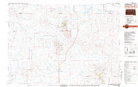 Camp Crook 1980 topographic map thumbnail