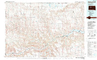 Cherry Creek 1986 topographic map thumbnail