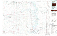 La Plant 1985 topographic map thumbnail