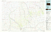 Pine Ridge 1985 topographic map thumbnail