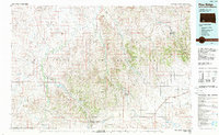 Pine Ridge 1985 topographic map thumbnail