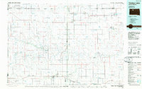 Timber Lake 1986 topographic map thumbnail