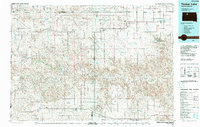 Timber Lake 1986 topographic map thumbnail