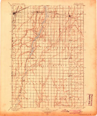 Aberdeen 1895 topographic map thumbnail