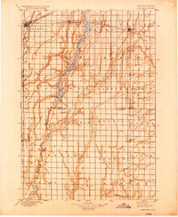 Aberdeen 1895 topographic map thumbnail