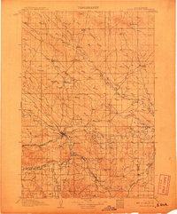 Belle Fourche 1907 topographic map thumbnail