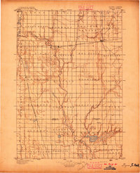 Byron topographic map thumbnail