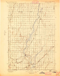 Columbia 1896 topographic map thumbnail