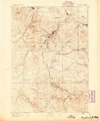 Deadwood 1894 topographic map thumbnail