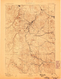 Deadwood 1894 topographic map thumbnail