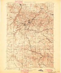 Deadwood 1901 topographic map thumbnail