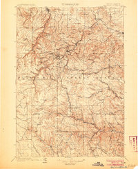 Deadwood 1901 topographic map thumbnail