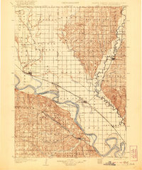 Elk Point 1907 topographic map thumbnail