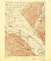 Elk Point 1907 topographic map thumbnail