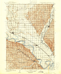 Elk Point 1907 topographic map thumbnail