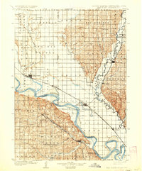 Elk Point 1907 topographic map thumbnail