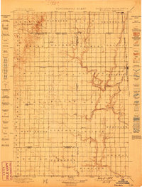 Ellendale topographic map thumbnail