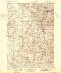 Harney Peak 1901 topographic map thumbnail