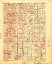 Hermosa 1901 topographic map thumbnail