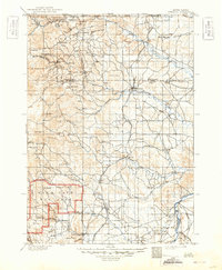 Hermosa 1901 topographic map thumbnail