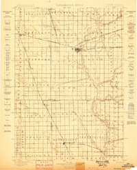 Huron 1898 topographic map thumbnail