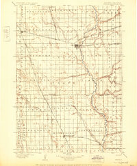 Huron 1898 topographic map thumbnail