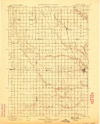 Mitchell 1899 topographic map thumbnail