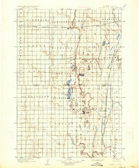 Northville 1899 topographic map thumbnail