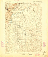 Oelrichs 1896 topographic map thumbnail