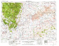 Hot Springs 1955 topographic map preview
