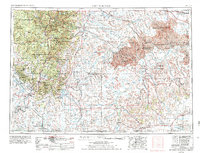 Hot Springs 1955 topographic map preview