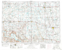 Huron 1954 topographic map thumbnail