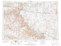 Mitchell 1955 topographic map thumbnail