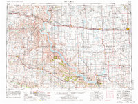 Mitchell 1955 topographic map thumbnail