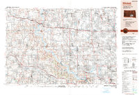 Mitchell 1990 topographic map thumbnail