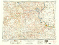 Pierre 1958 topographic map thumbnail