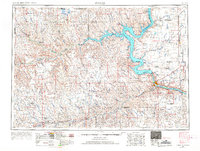 Pierre 1954 topographic map thumbnail
