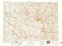 Sioux Falls 1958 topographic map thumbnail