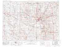 Sioux Falls 1955 topographic map thumbnail
