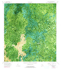 Airplane Prairie 1974 topographic map thumbnail