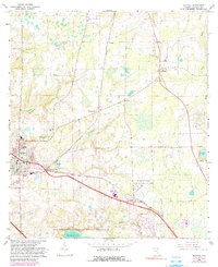 Alachua 1966 topographic map thumbnail