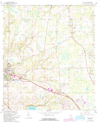 Alachua 1966 topographic map thumbnail