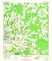 Alachua 1966 topographic map thumbnail