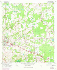 Alachua 1966 topographic map thumbnail