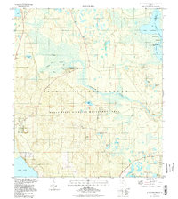 Alexander Springs 1994 topographic map thumbnail