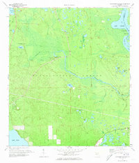 Alexander Springs 1972 topographic map thumbnail