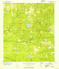 Alford SE 1952 topographic map thumbnail
