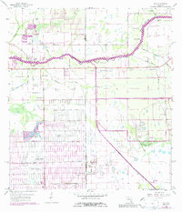 Alva 1958 topographic map thumbnail