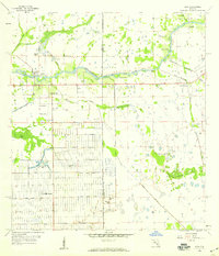Alva 1958 topographic map thumbnail